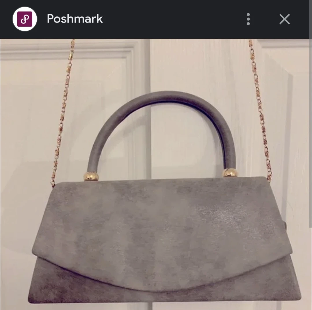 Kendall & James Grey Handbag-NEW - photo 4