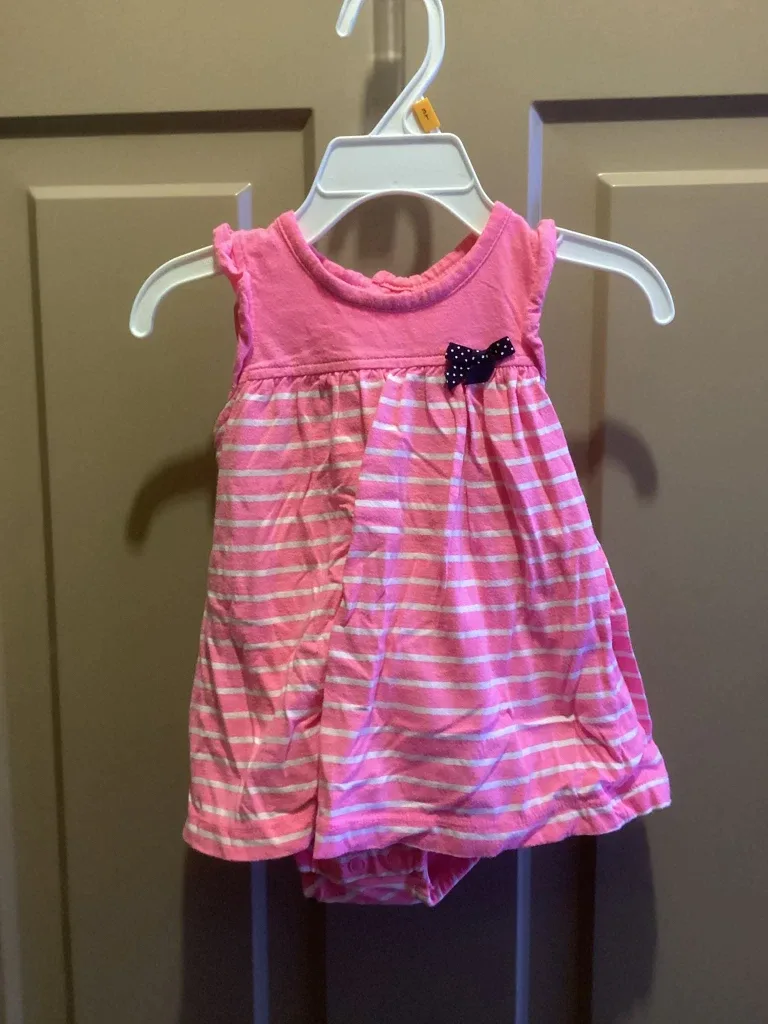 Girls sz 12 months dresses $3 each image indicator(6)