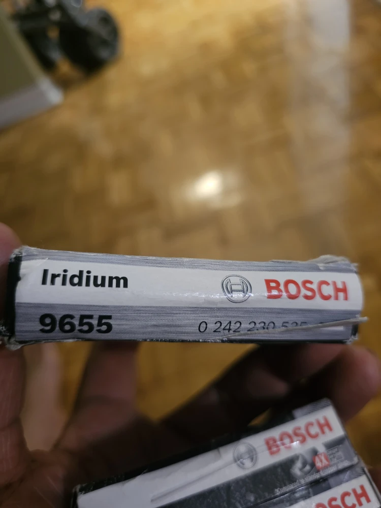 Bosch 9655 Double Iridium Spark Plugs - photo 2