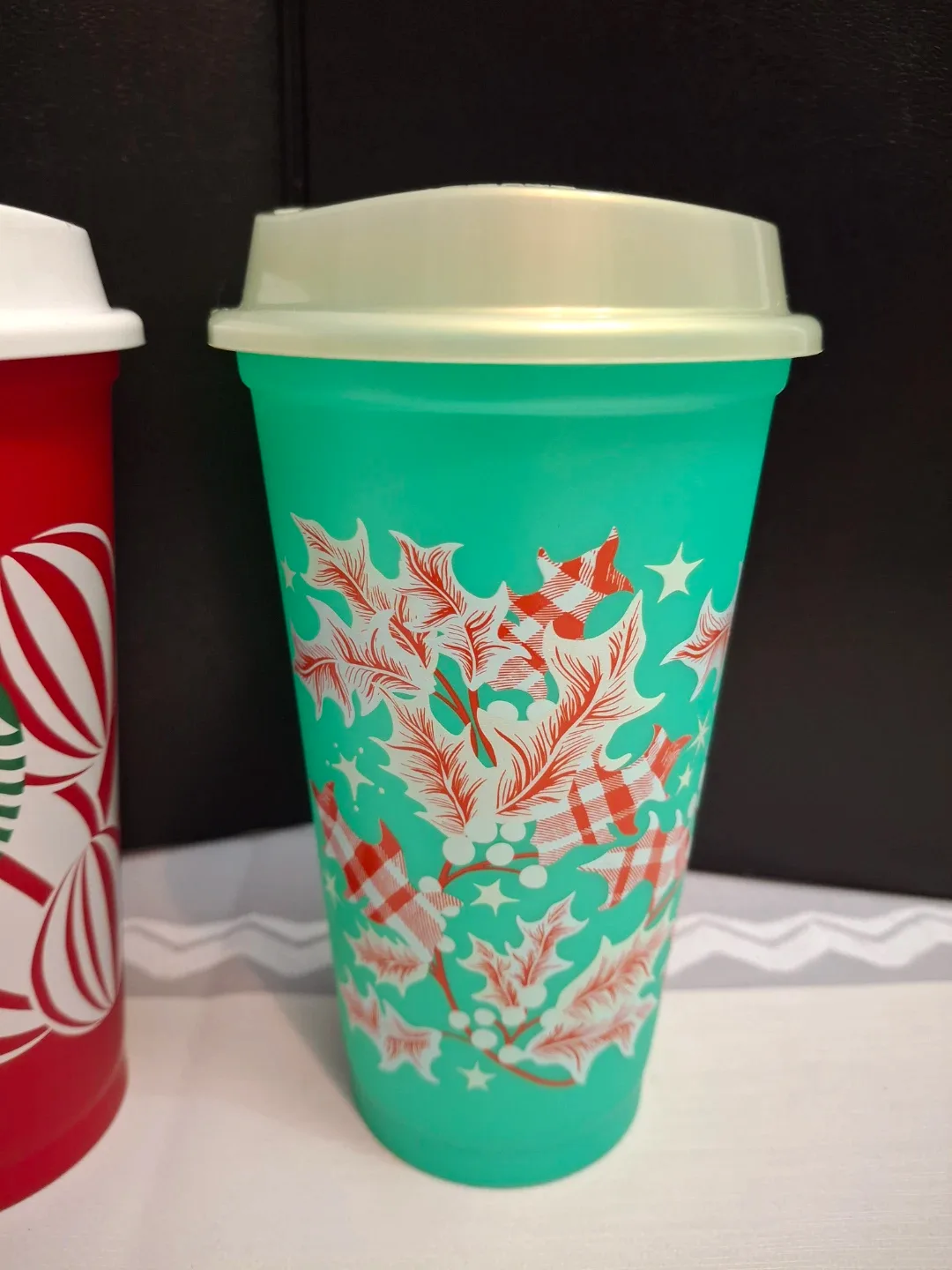Starbucks Holiday Tumblers - Red & Green image indicator(3)