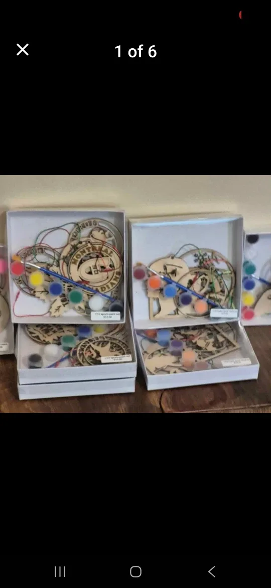 Christmas decoration painting sets