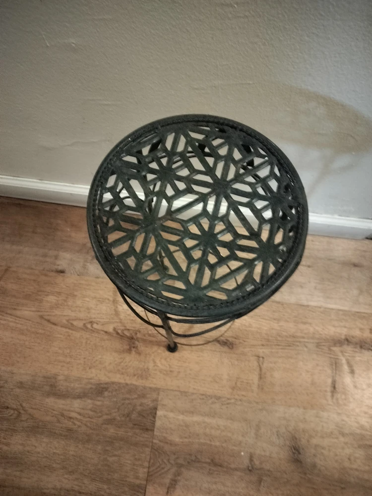 Metal Plant Stand - Black - photo 2