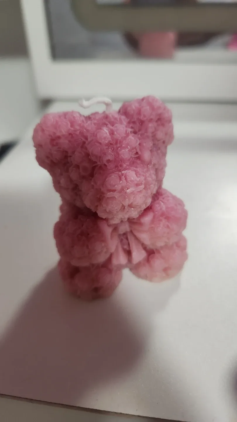 Teddy Bear Candle
