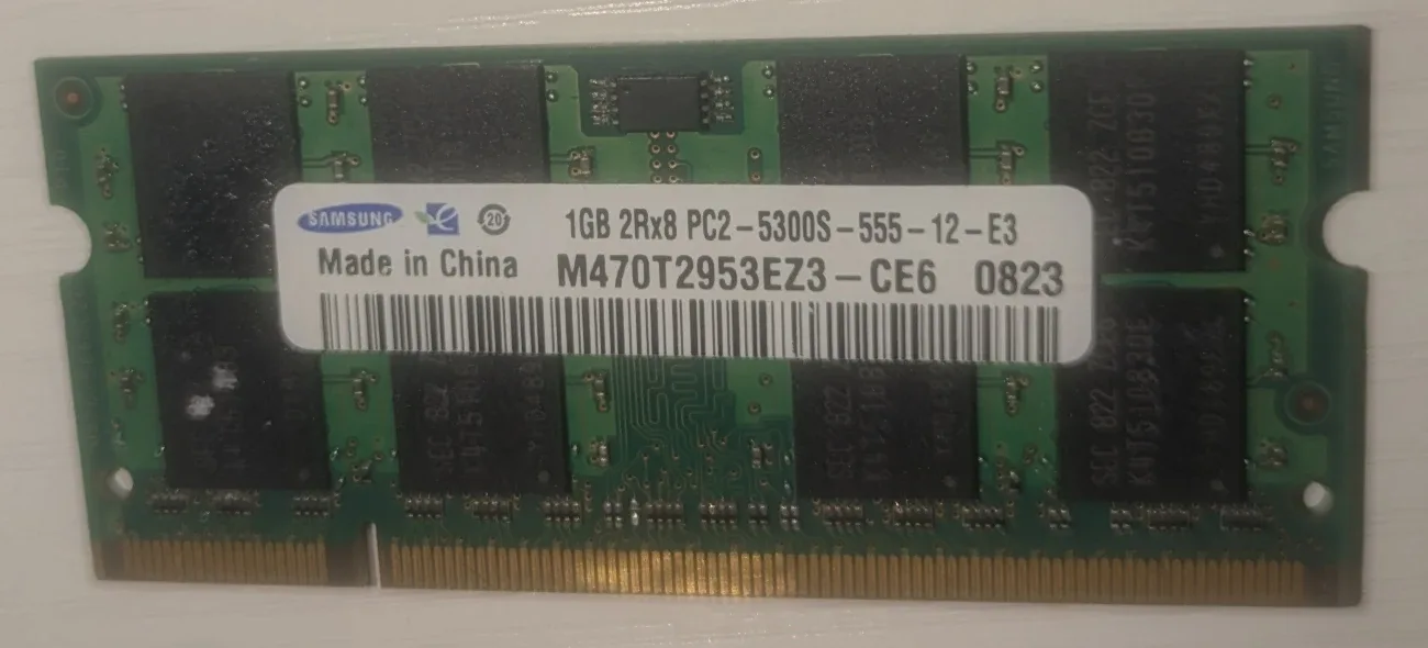 Samsung 1GB 2Rx8 PC2-5300S-555-12-E3 Memory image indicator(3)