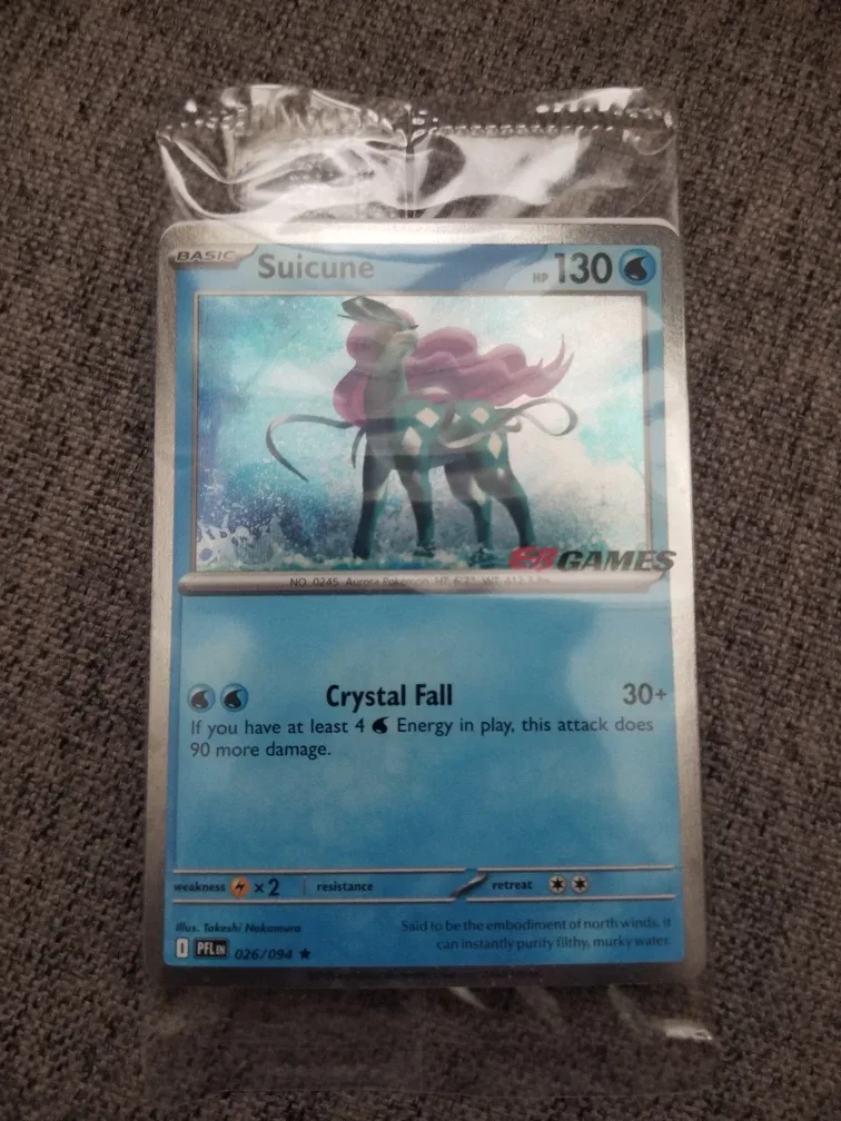 Suicune Pokemon Card - Basic