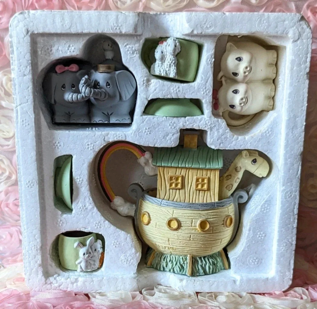 Vintage 1996 Precious Moments Mini Tea Set image indicator(4)