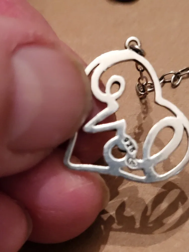 Set of 5 Sterling  925 Silver Jewellery pieces. image indicator(7)