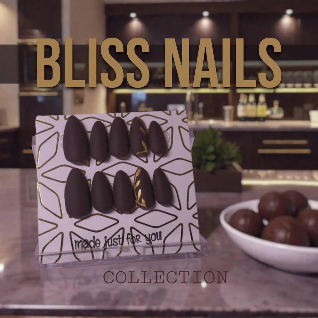 CLEAROUT SALE : Mocha Luxe Press Ons