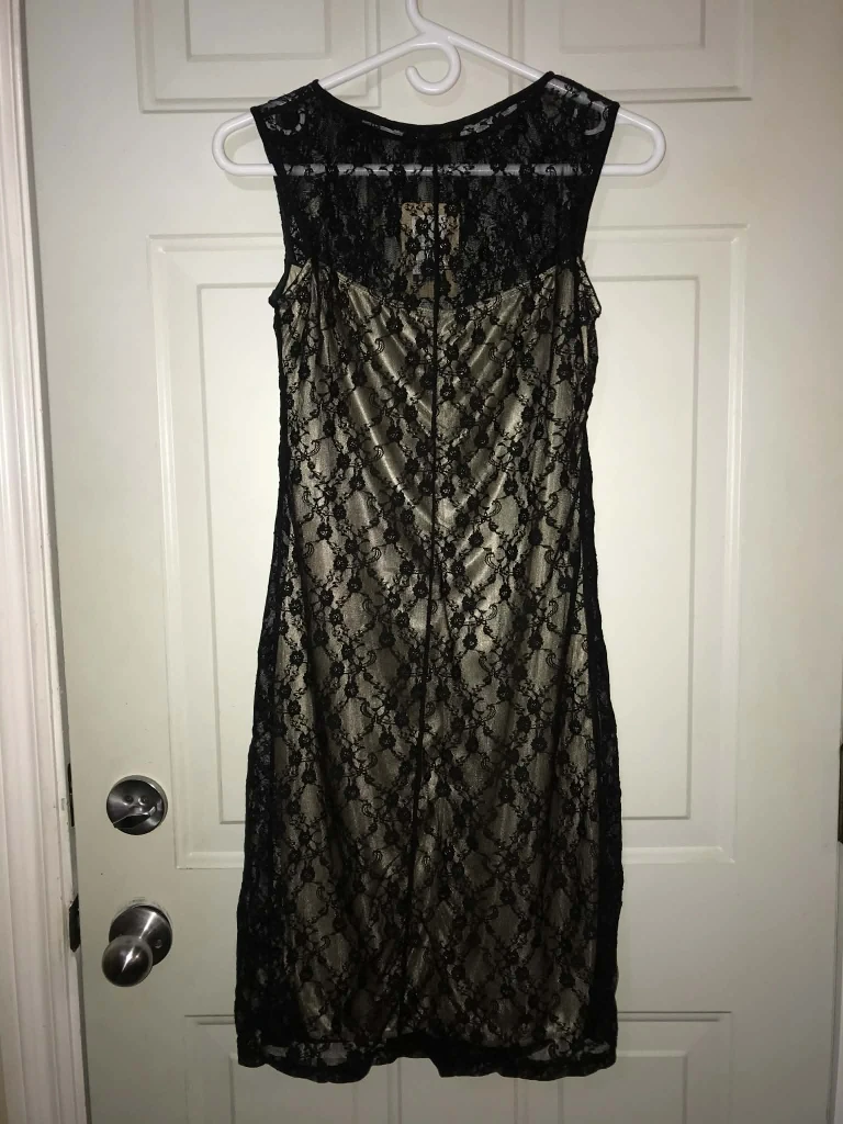 Reserved Black Lace Dress - Size M - photo 2