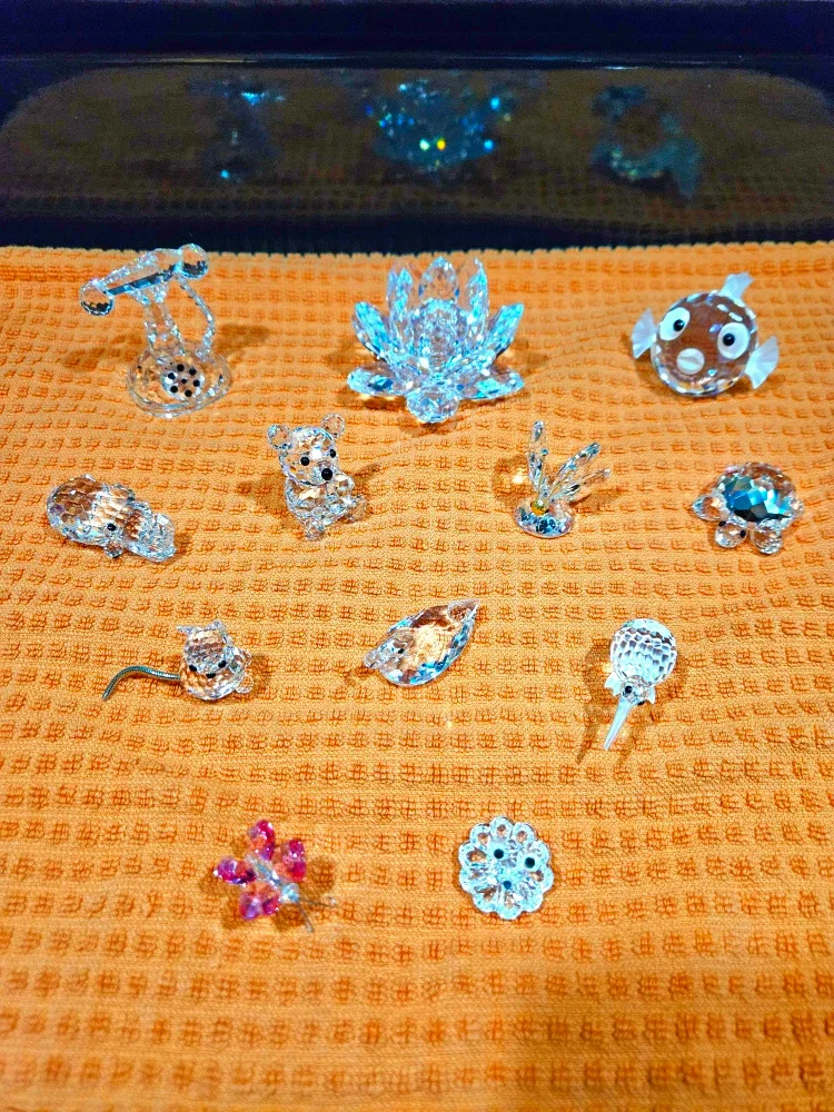 Swarovski Crystal Figurines - $20 & $25 each