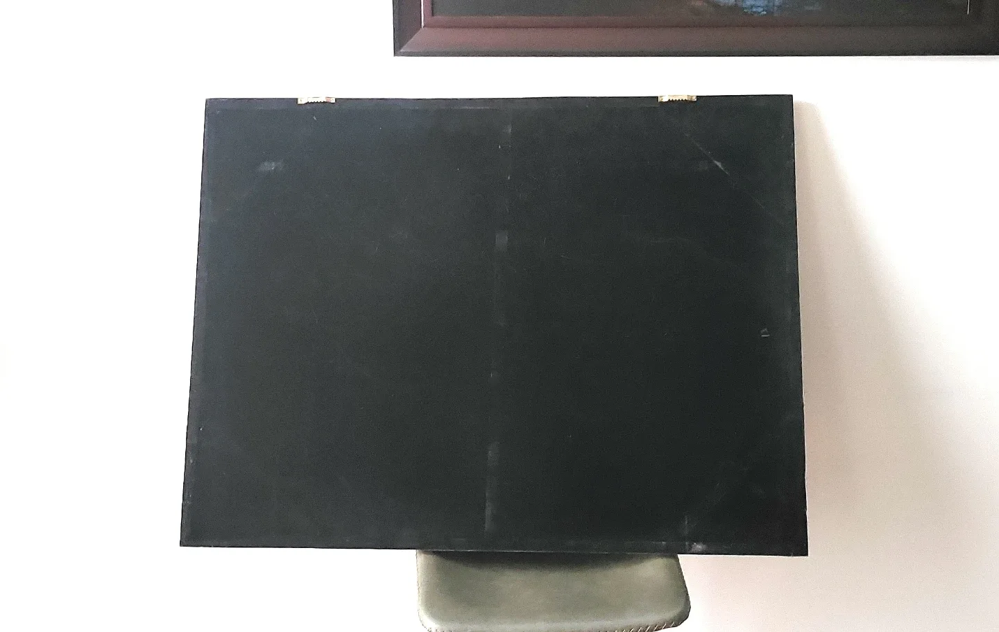 Vintage Paris Aeroplane Eiffel Tower Postcard Art. 40 x 30" image indicator(9)