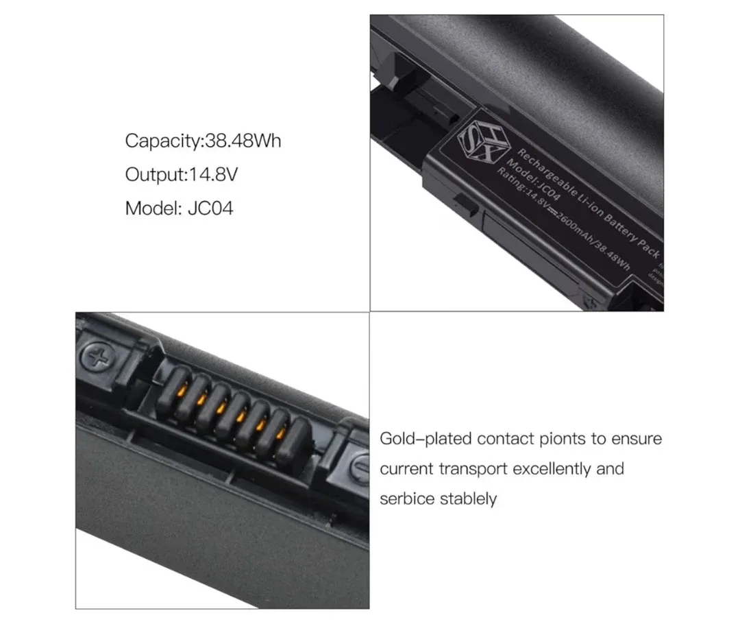 HSX JC03 JC04 Laptop Battery for HP Pavilion image indicator(4)