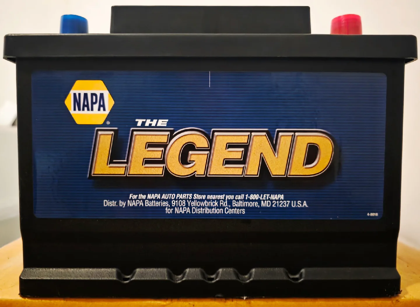 NAPA The Legend Professional Battery BCI No. 96R 600 A