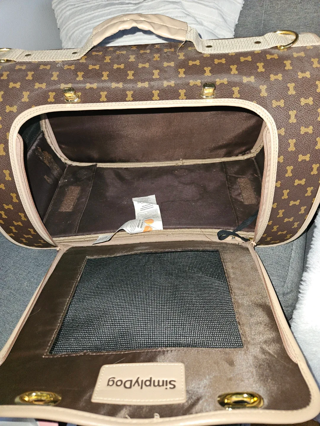 Simply Dog Pet Carrier & Princess Bowls image indicator(3)