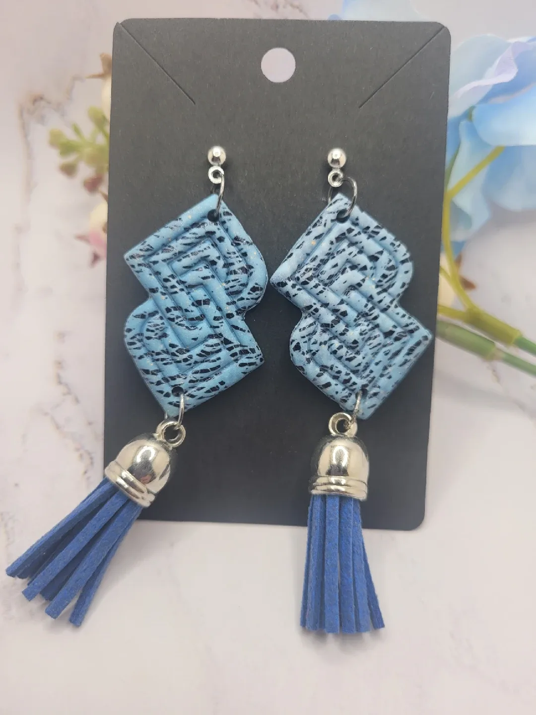 Handmade Polymer Clay Earrings image indicator(3)