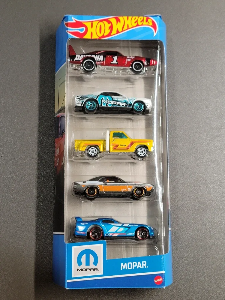 Hot Wheels Mopar 5-Pack Diecast Cars