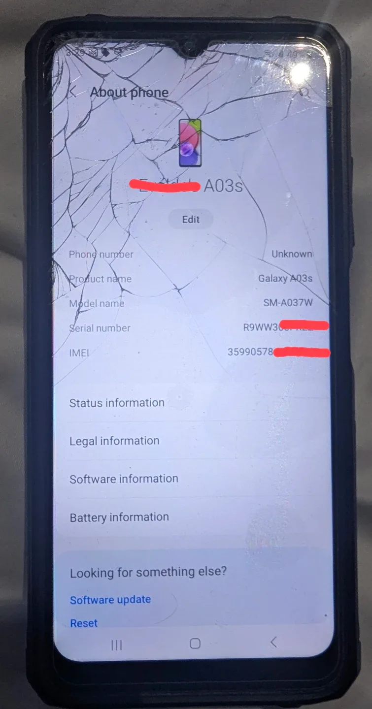 Samsung Galaxy A03s - Black image indicator(2)