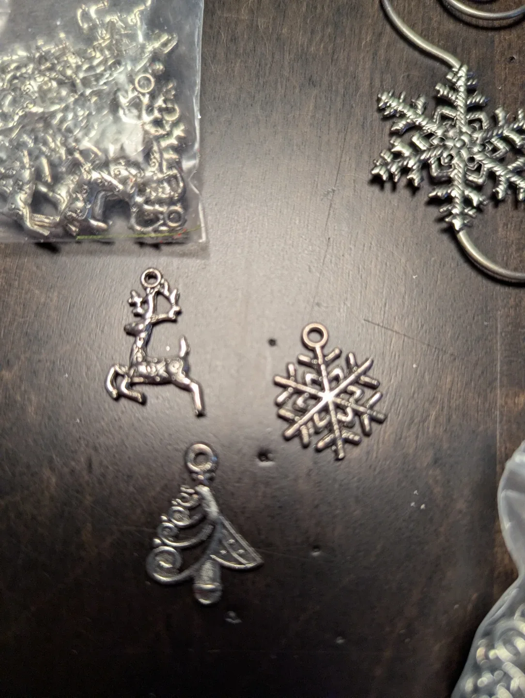 Christmas Charms - Snowflake, Reindeer, Tree image indicator(2)