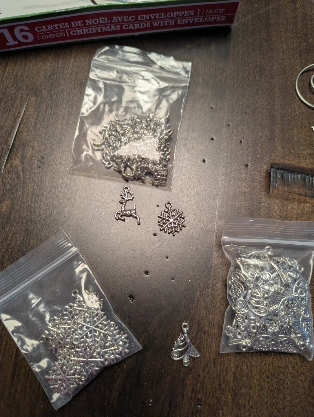 Christmas Charms - Snowflake, Reindeer, Tree image indicator(3)