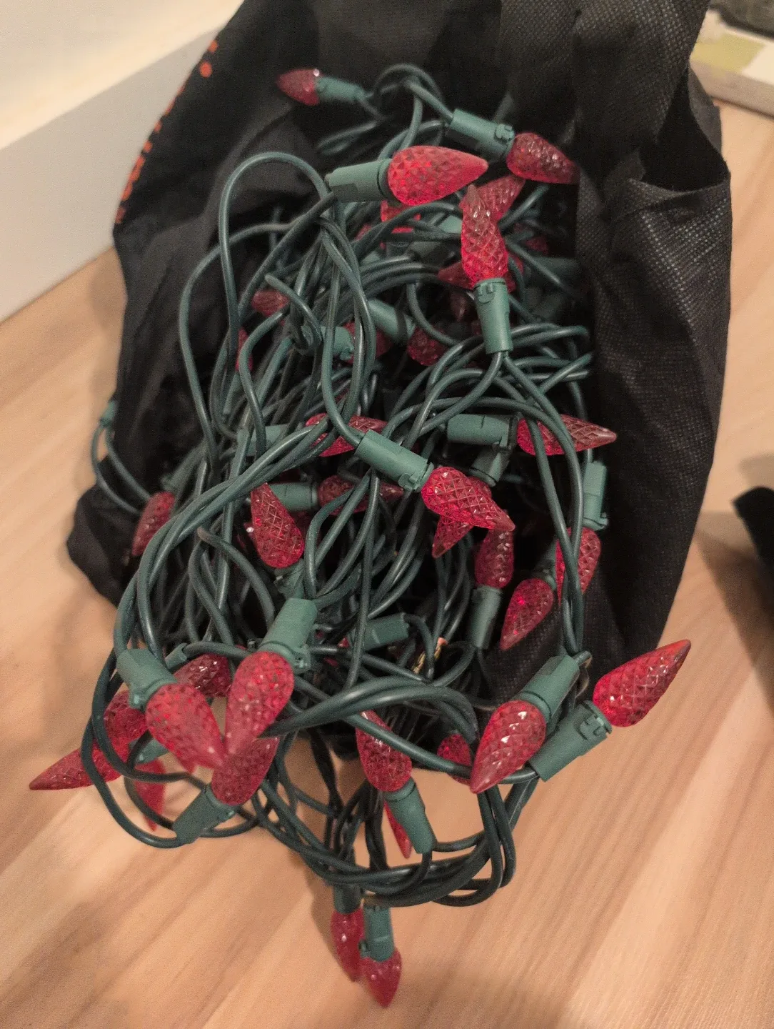 Red Christmas String Lights