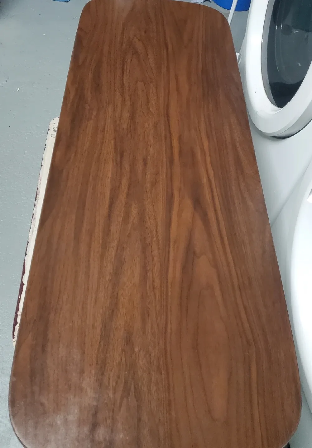 Brown Wood look mcm Coffee Table 47.5"x17.75"x14.75" image indicator(4)