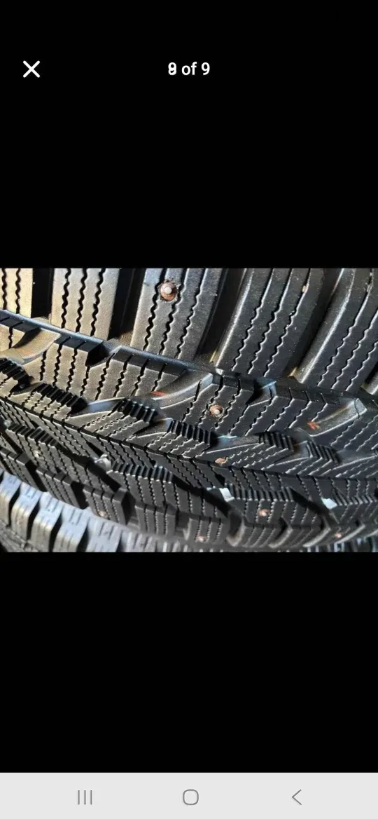 Set of 4 FIRESTONE Winter Tires + Rims 235/55R17 image indicator(8)