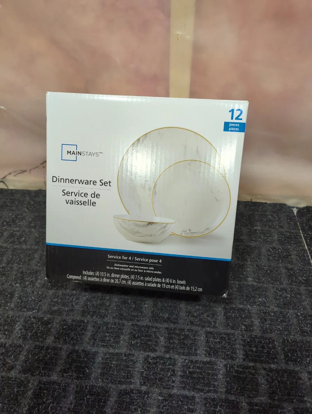 Mainstays 8-Piece Dinnerware Set