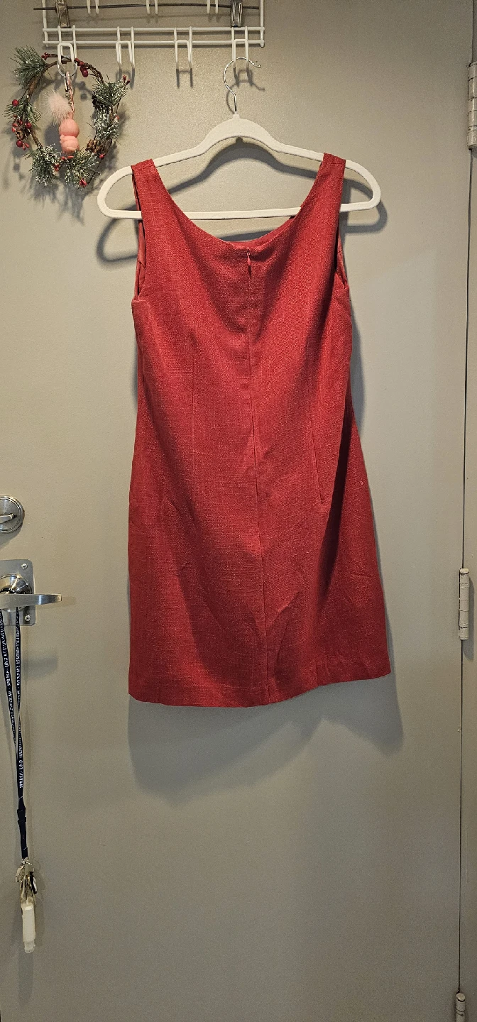 Red Dress - Size CDN 10 / US 8 - photo 4