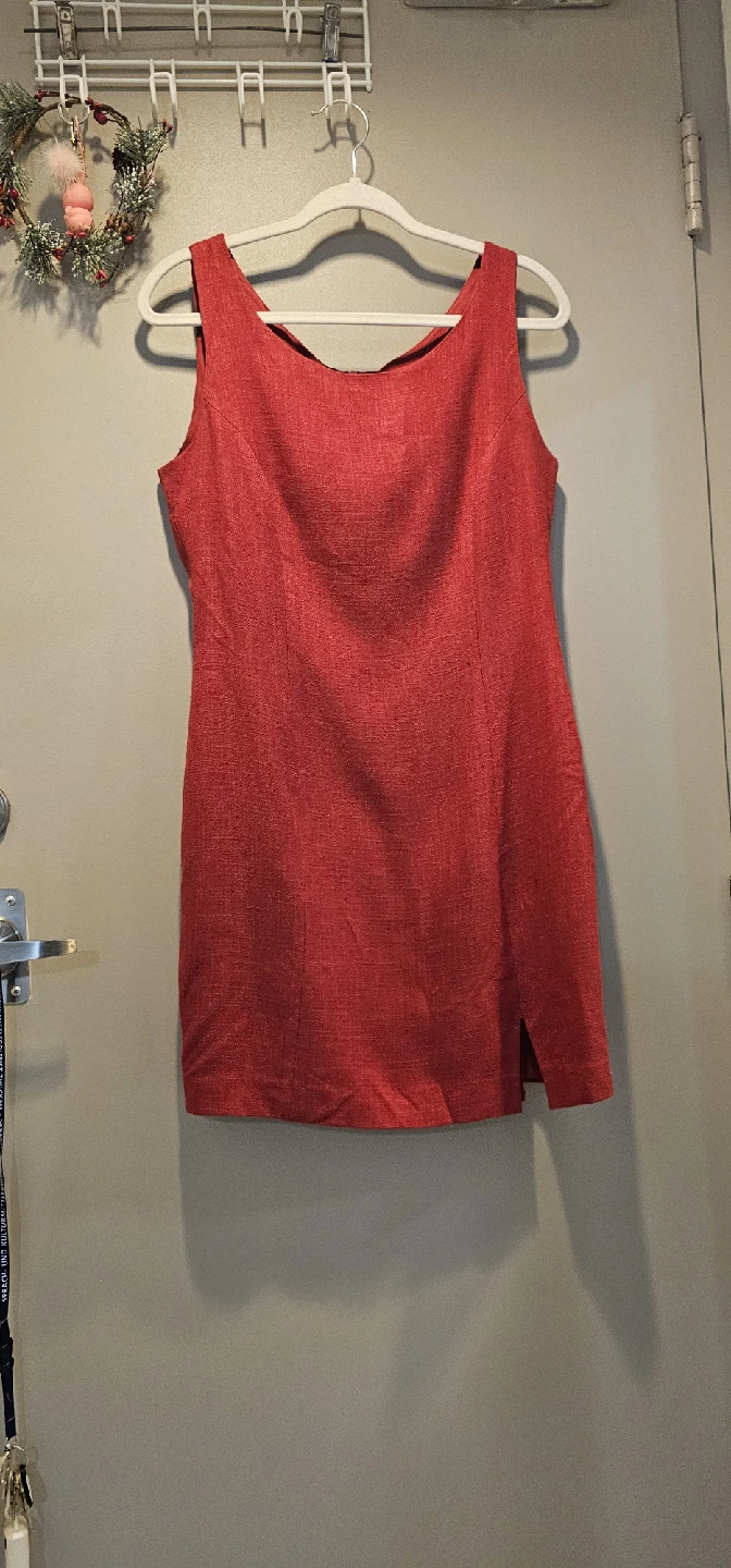 Red Dress - Size CDN 10 / US 8 - photo 5