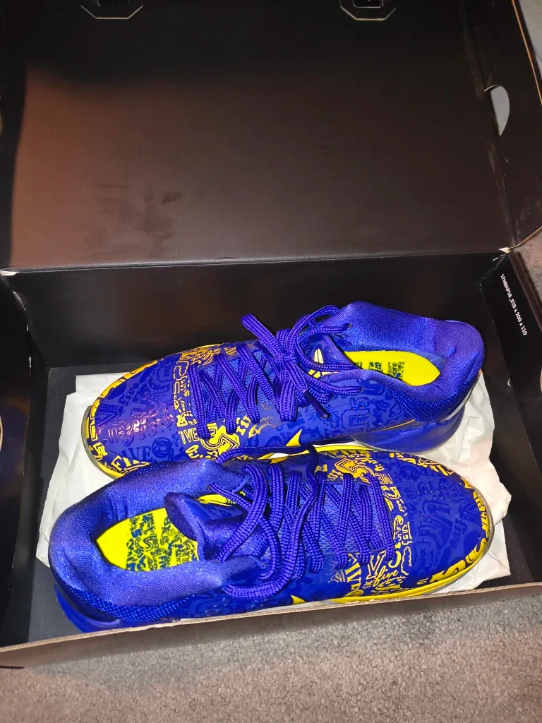 Nike Kobe 5 Protro Lakers Basketball Shoes