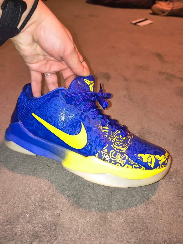 Nike Kobe 5 Protro Lakers Basketball Shoes image indicator(4)