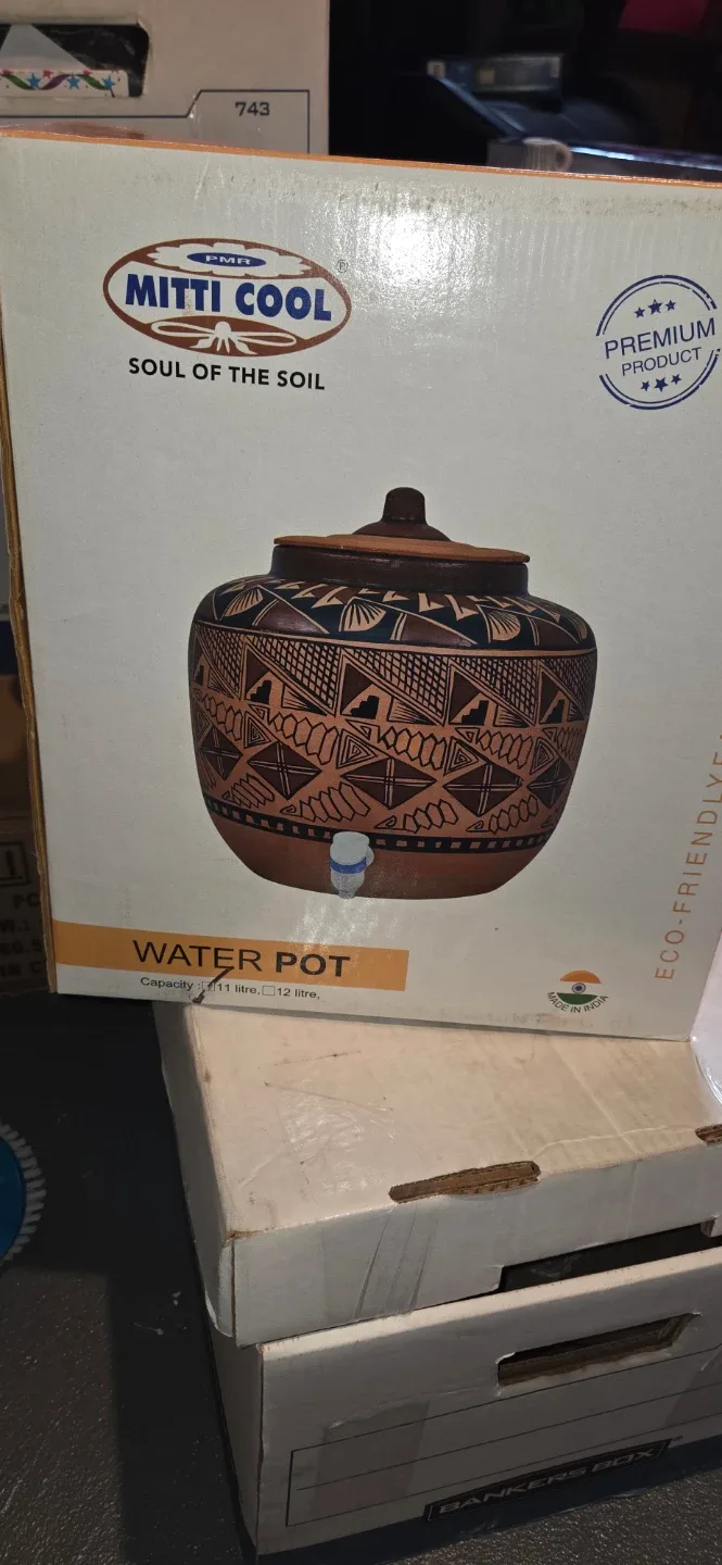 Mitti Cool Water Pot - 11-12 Litre Capacity