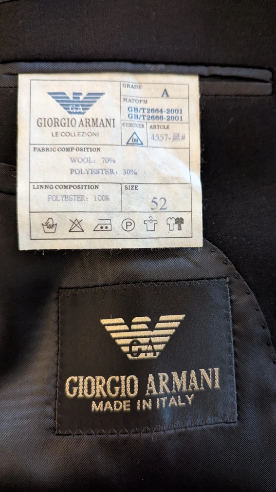 Giorgio Armani Suit - photo 4