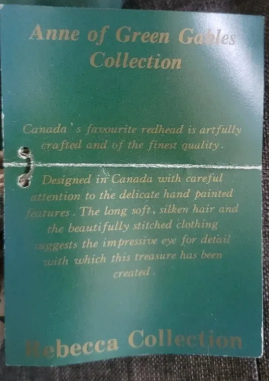 Anne of Green Gables Rebecca Collection Doll image indicator(4)