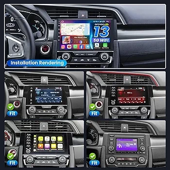 Android 12 Car Stereo for Honda Civic 2016-2021 - photo 2
