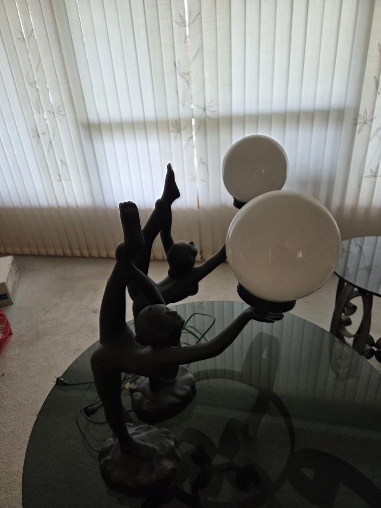 Sculptural Ballerina Table Lamp - Unique Decor - photo 2
