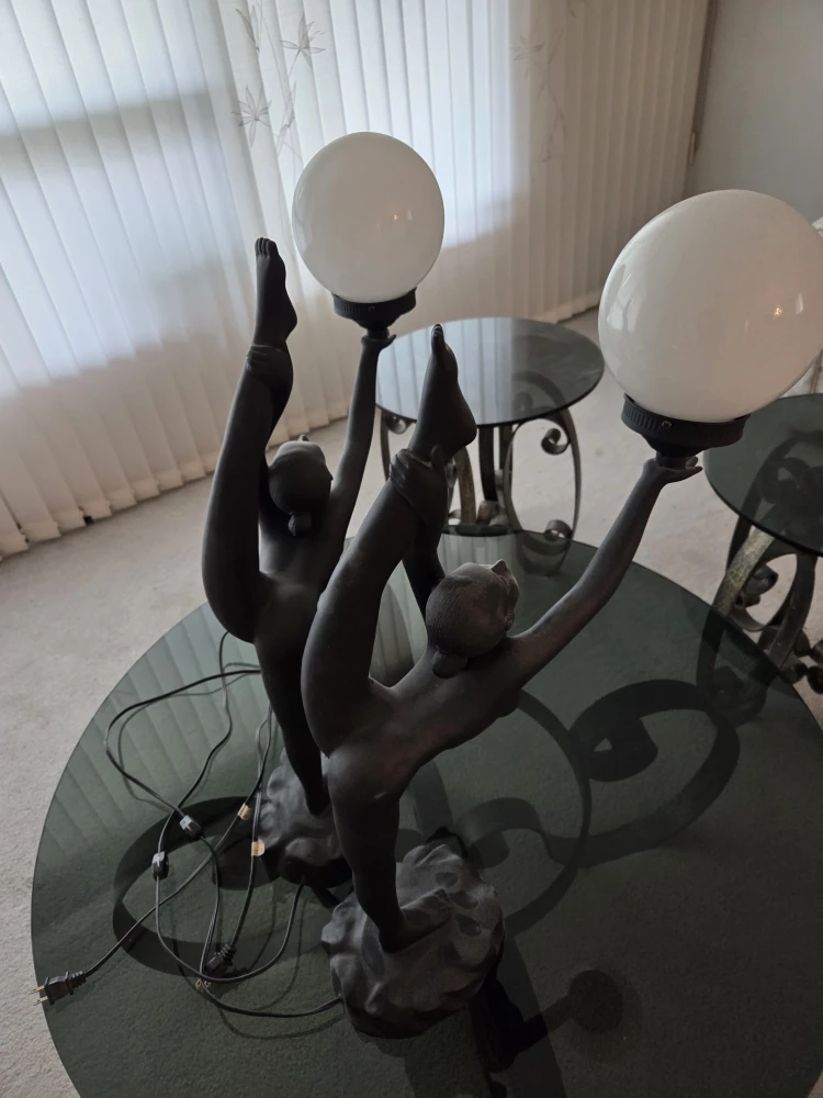Sculptural Ballerina Table Lamp - Unique Decor - photo 3