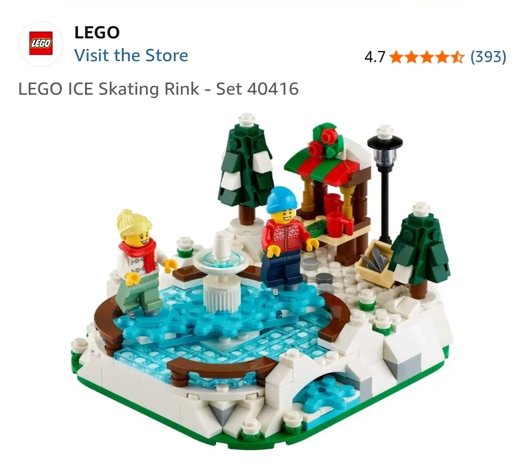 NEW LEGO ICE Skating Rink - Set 40416 image indicator(2)