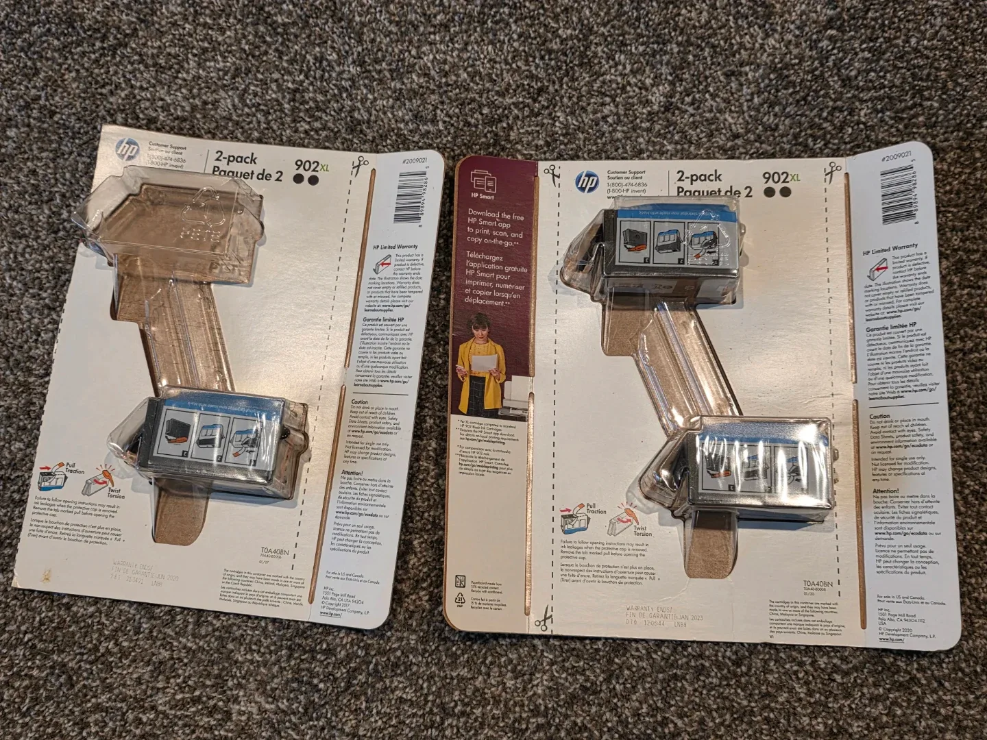 HP 902XL Black Ink Cartridge 3-Pack - New image indicator(2)