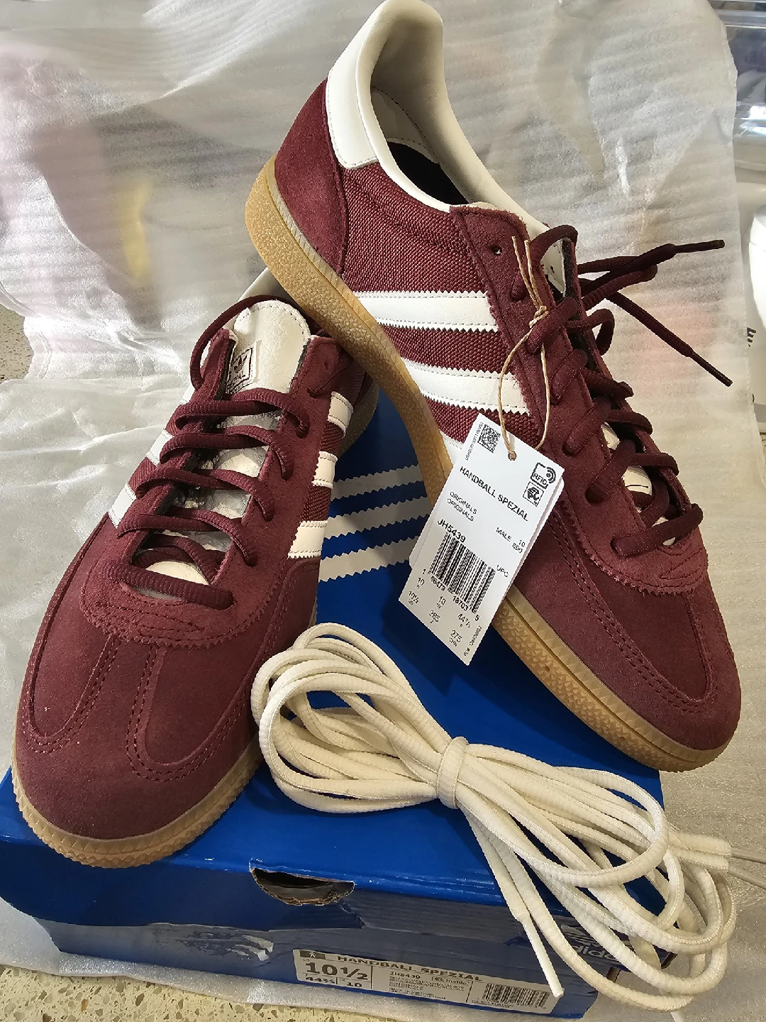 Adidas Handball Spezial Maroon Size 10.5 Men's - photo 2