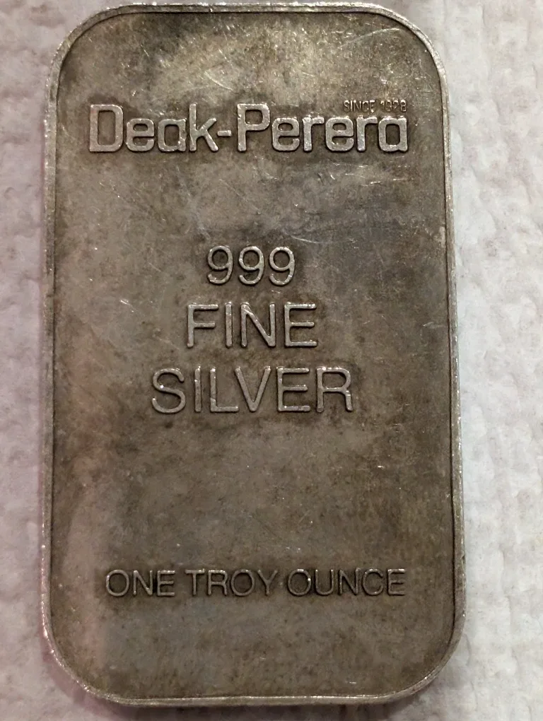 Deak-Perera 999 Fine Silver - One Troy Ounce