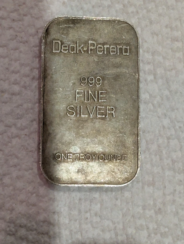 Deak-Perera 999 Fine Silver - One Troy Ounce - photo 2