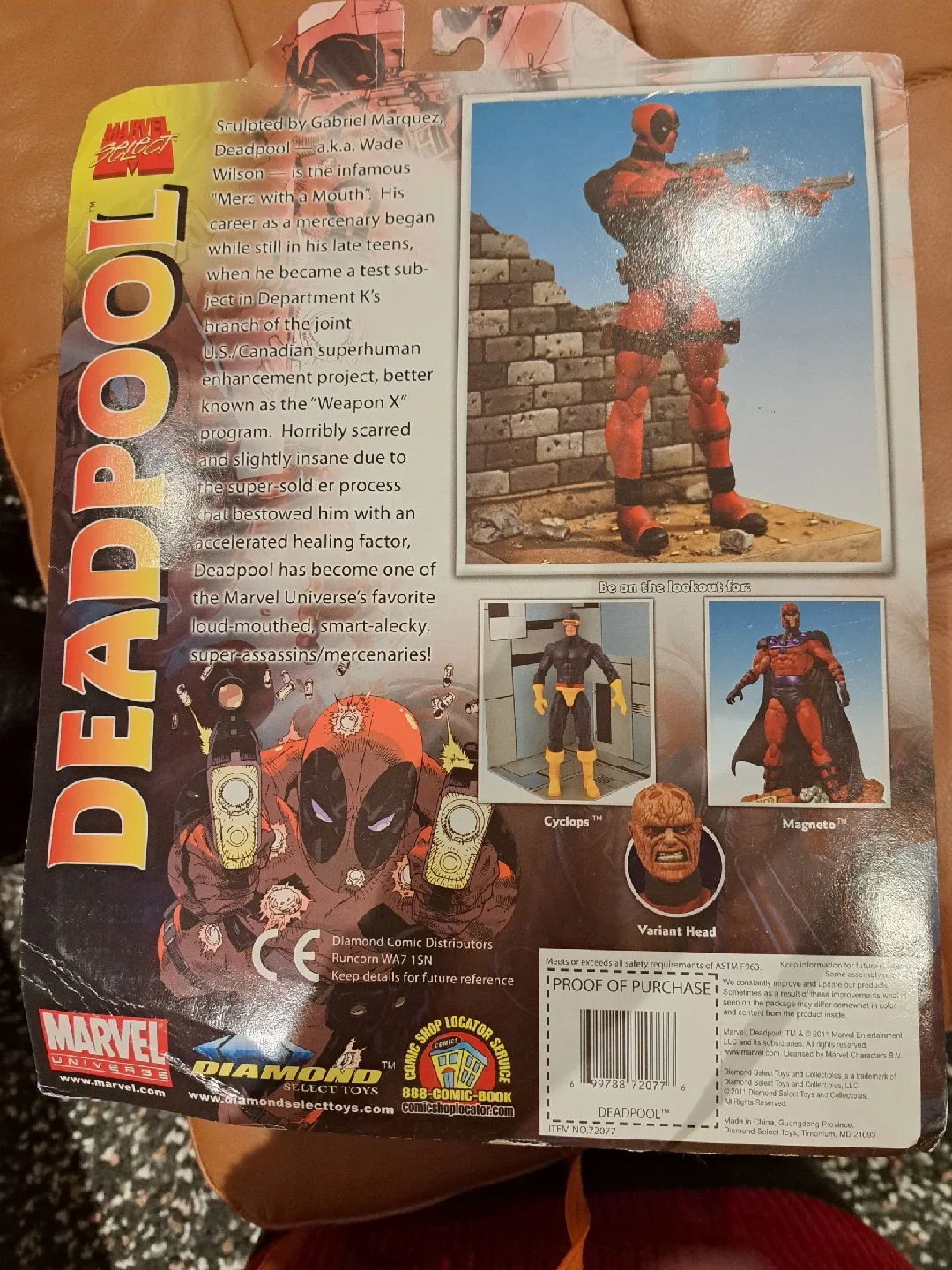Marvel Select Deadpool Action Figure image indicator(2)