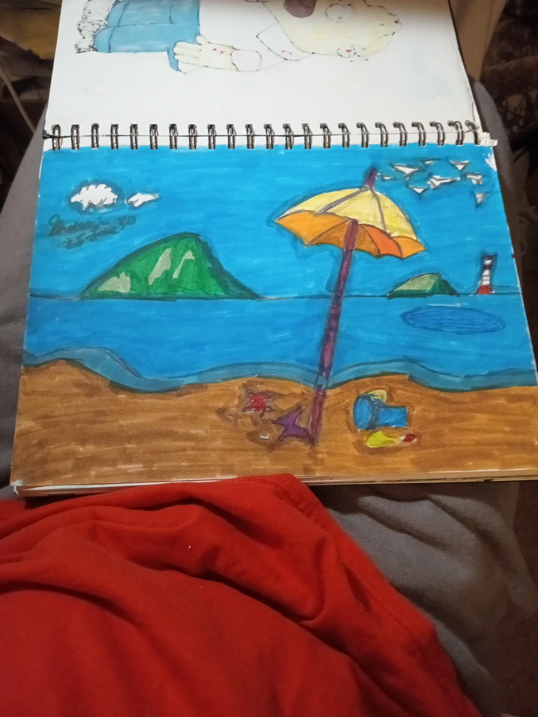 NATURE SCENERY DRAWINGS BY CUSTOM ARTIST SHERWIN - photo 3