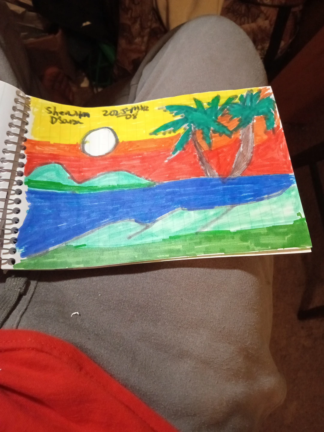 NATURE SCENERY DRAWINGS BY CUSTOM ARTIST SHERWIN - photo 5