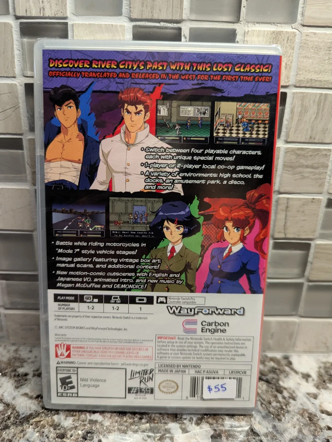 Nintendo switch River City Girls Zero image indicator(2)