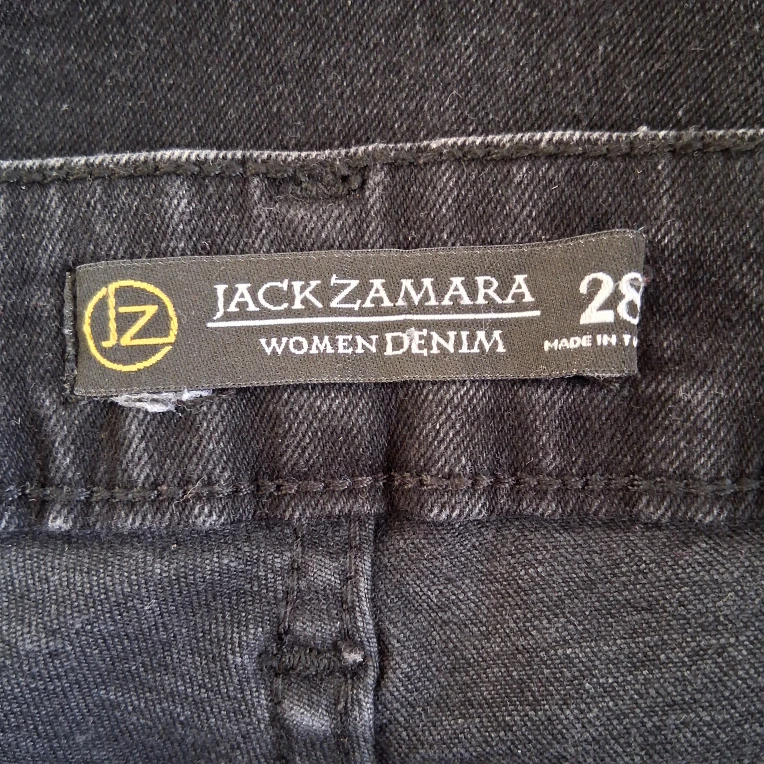 Zipper Detail Jeans Women Sz 24 - photo 5