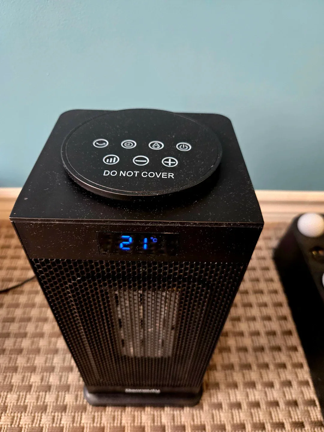 Tower Heater - Black thumbnail