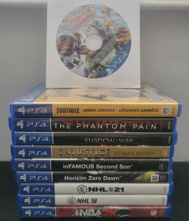 Playstation 4 Games, Starting at $5