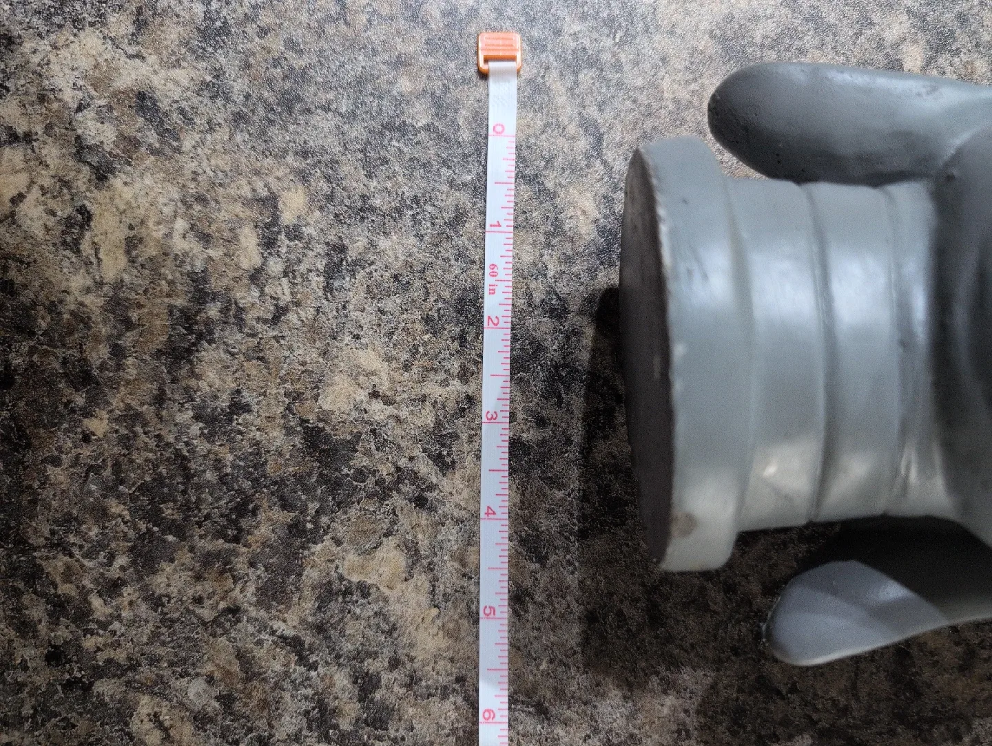 Grey Buddha Head Statue - 8 inch image indicator(6)